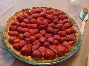 Tarte aux fraises