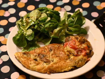 Omelette forestière